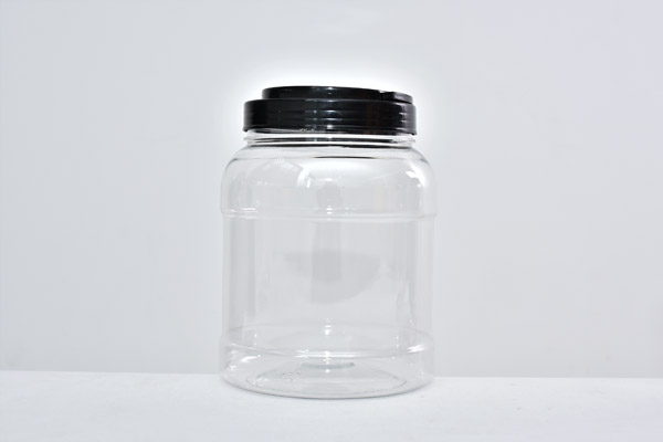 2.5L透明pet食品塑料罐（广口瓶）