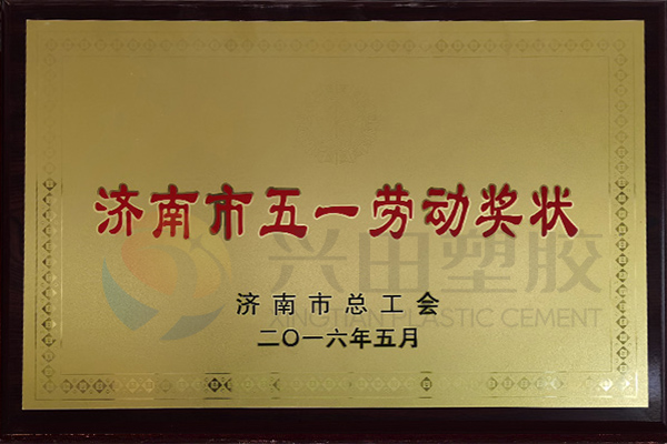 “济南市五一劳动奖状”（2016年）