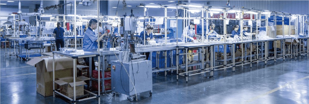 注塑产品生产厂家组装车间