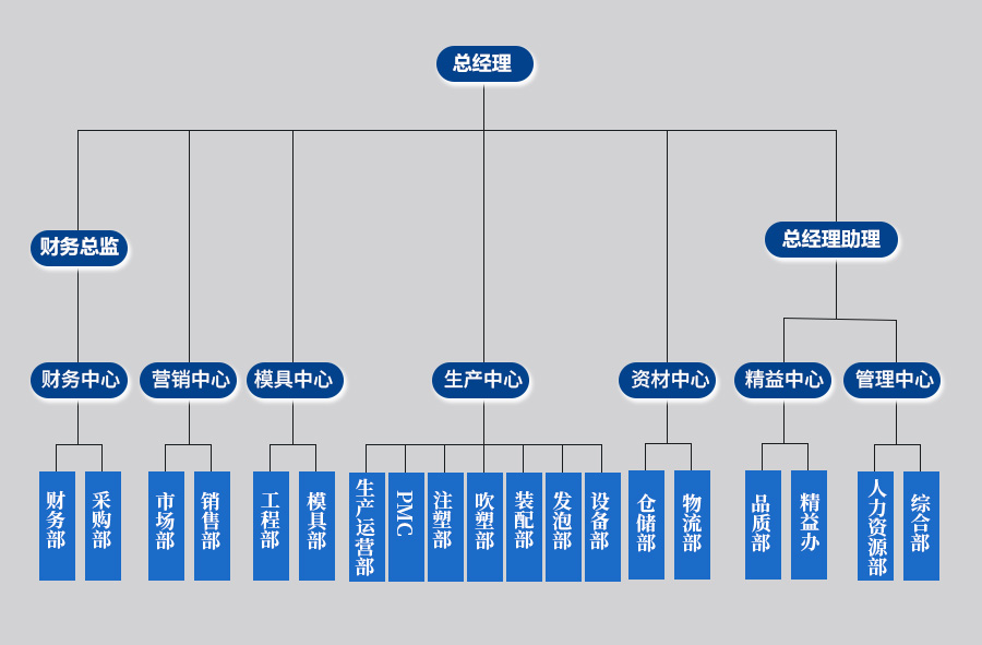 济南兴田塑胶有限公司组织架构